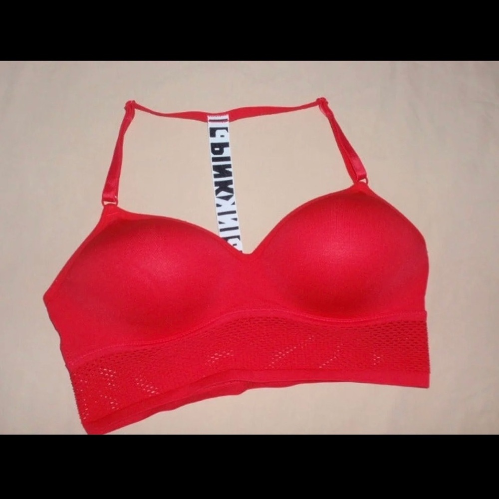 VS sports bra NEW size Large Red